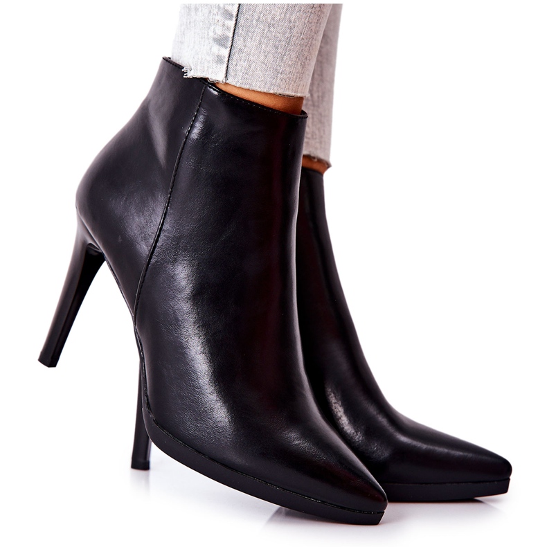 Botas De Mujer Con Tacón Alto Sergio Leone BT501 negro