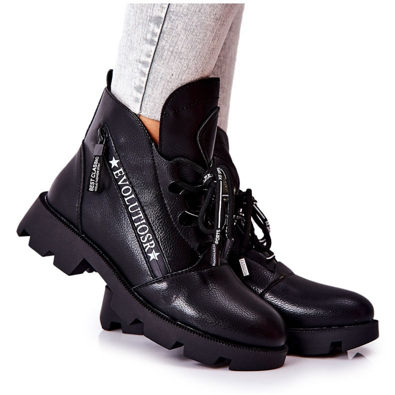 Botas Calentadas Con Piel Sergio Leone Negra TR740 negro Botas Calentadas Con Piel Sergio Leone Negra TR740 negro