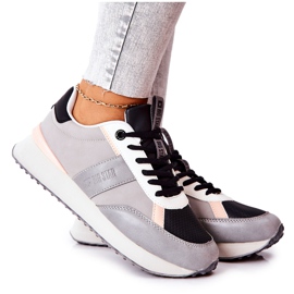 Zapatos Deportivos Memory Foam Big Star II274398 Gris-Negro