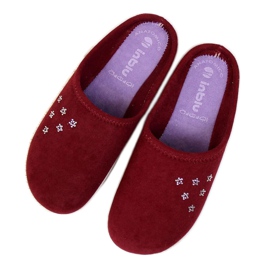Zapatillas de casa Inblu W ARC4 burdeos rojo