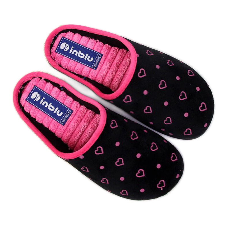 Zapatillas de casa W Inblu ARC5 negro rosado