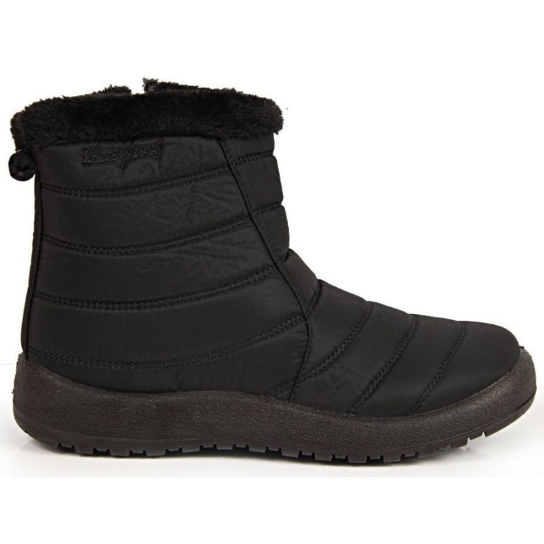 Botas de nieve impermeables con cremallera News W EVE181A negro