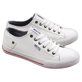 Zapatillas de cuero ecológico M Big Star DD174260 blanco