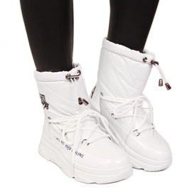 Botas de nieve en la plataforma Vinceza W JAN48B blanco
