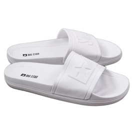 Zapatillas de playa de goma Big Star M DD174687SS20 blanco