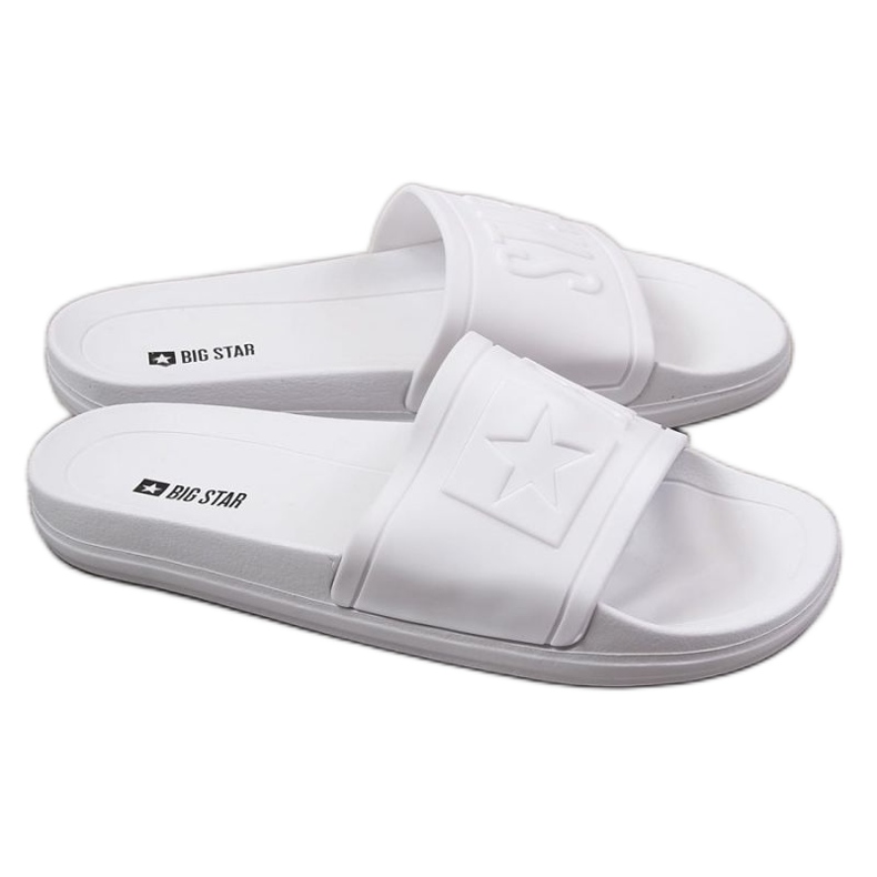 Zapatillas de playa de goma Big Star M DD174687SS20 blanco