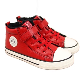 Zapatillas Big Star Jr GG374034 rojo aislado marrón Zapatillas Big Star Jr GG374034 rojo aislado marrón