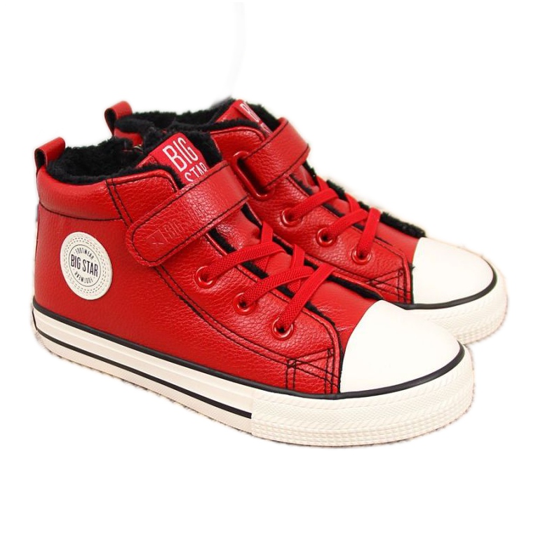 Zapatillas Big Star Jr GG374034 rojo aislado marrón