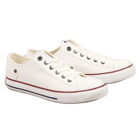 Zapatillas bajas con piel ecológica Big Star M II174001 blanco