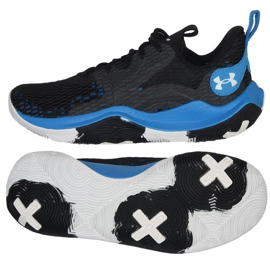 Zapatillas de baloncesto Under Armour Spawn 3 M 3023738003 negro negro