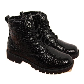 Botas negras Big Star Jr II374044 blanco negro