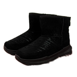 Botas de nieve de ante News W EVE311A negro