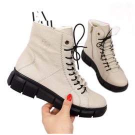 Botas aislantes Rieker W X3428 beige