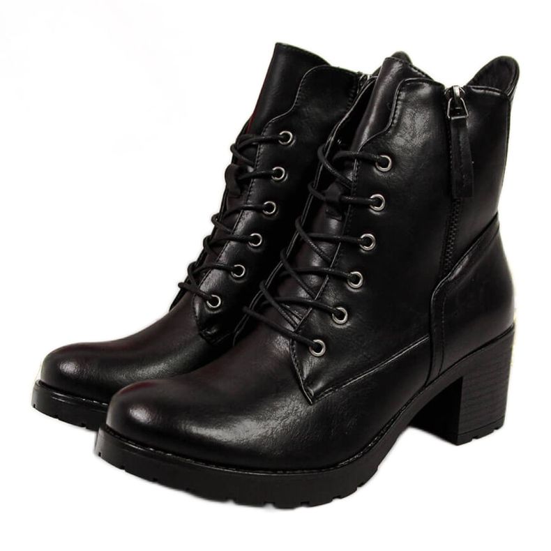 Botas en el poste Potocki W WOL19A negro Botas en el poste Potocki W WOL19A negro