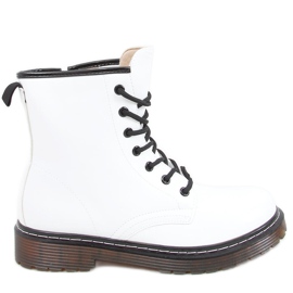 Botas martensiaki Dona White para mujer blanco
