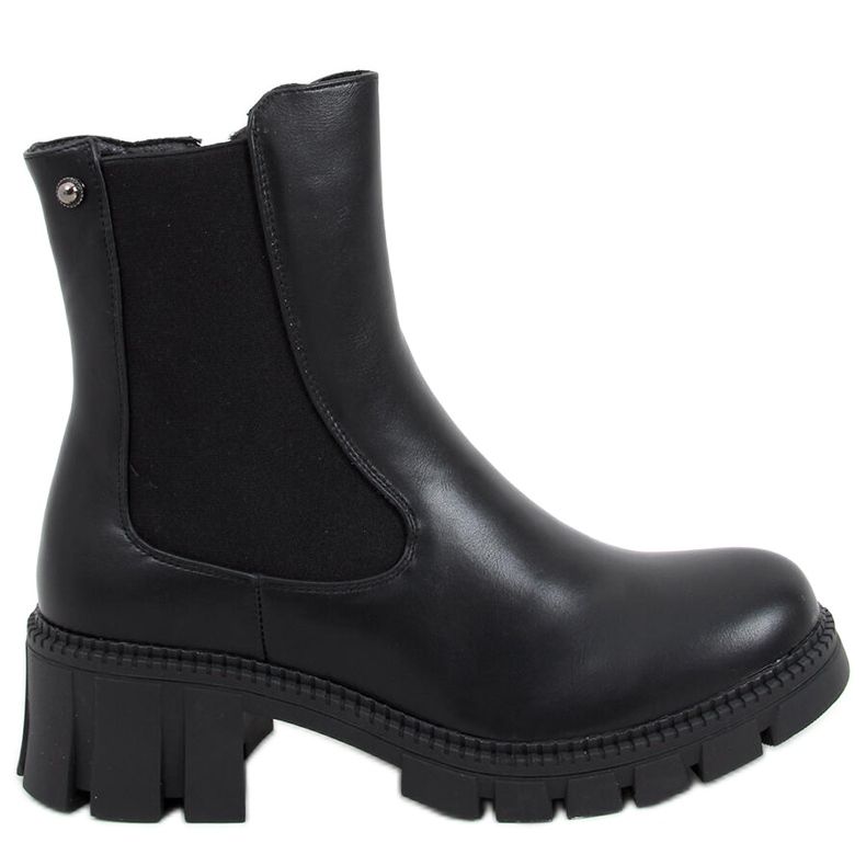 Botines Chelsea con parte superior alta Tutu Black negro Botines Chelsea con parte superior alta Tutu Black negro