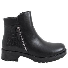Botines Chelsea Mujer Kora Negro