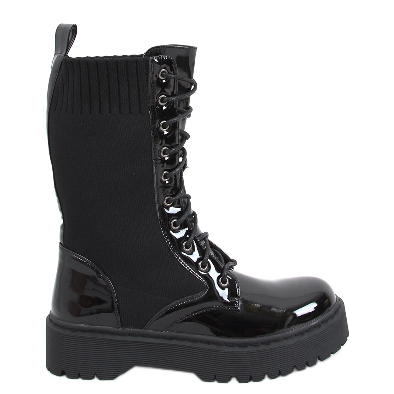 Calcetín de trabajo superior Soks Black negro