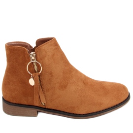 Botines Chelsea de mujer Viki Camel marrón Botines Chelsea de mujer Viki Camel marrón