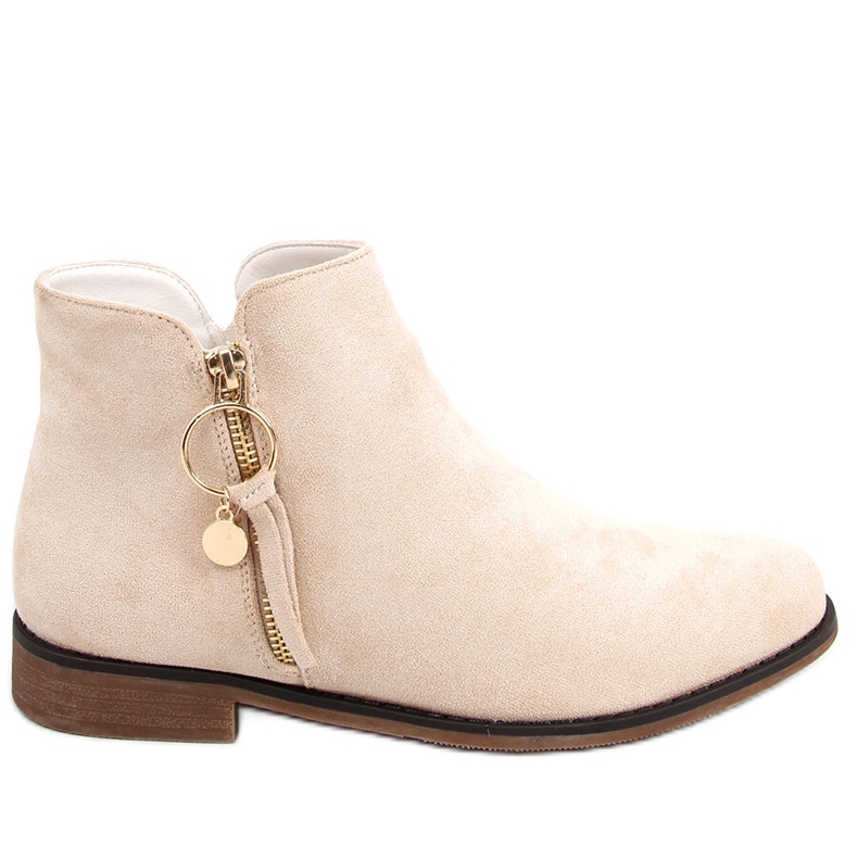 Botines Chelsea Mujer Viki Beige Botines Chelsea Mujer Viki Beige