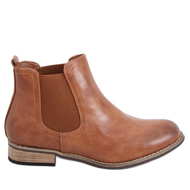 Botas Chelsea clásicas para mujer Gerd Camel marrón Botas Chelsea clásicas para mujer Gerd Camel marrón