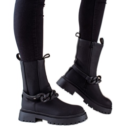 TRENDI Trabajadores negros con un cinturón decorativo TRENDI Trabajadores negros con un cinturón decorativo