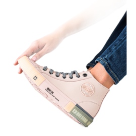 Zapatillas de mujer Big Star II274138 rosa