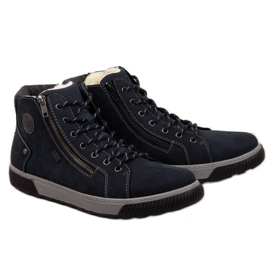 Botas aislantes Rieker 38920 M azul marino