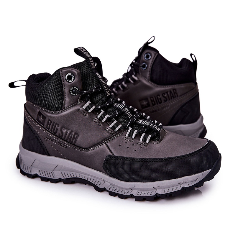 Zapatos Deportivos Altos Big Star II174176 Negro