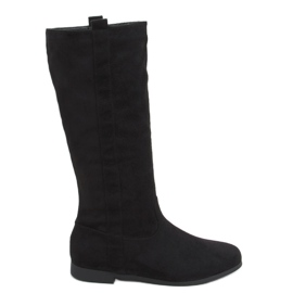 Botas planas Flatty Black negro