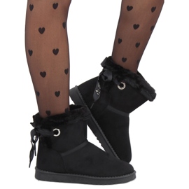Botas de nieve Emusy Silki Black negro