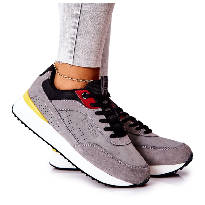 Zapatos Deportivos Memory Foam Big Star II274406 Gris