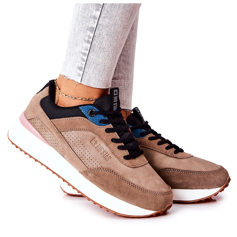 Zapatos Deportivos Memory Foam Big Star II274407 Marrón-Negro Zapatos Deportivos Memory Foam Big Star II274407 Marrón-Negro