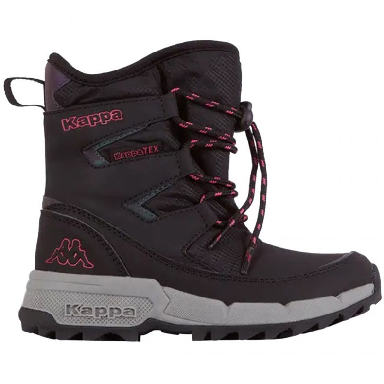Zapatos Kappa Youma Tex Jr 260900T 1122 blanco negro rosado