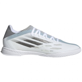 Botas de fútbol Adidas X Speedflow.3 In M FY3301 blanco blanco Botas de fútbol Adidas X Speedflow.3 In M FY3301 blanco blanco