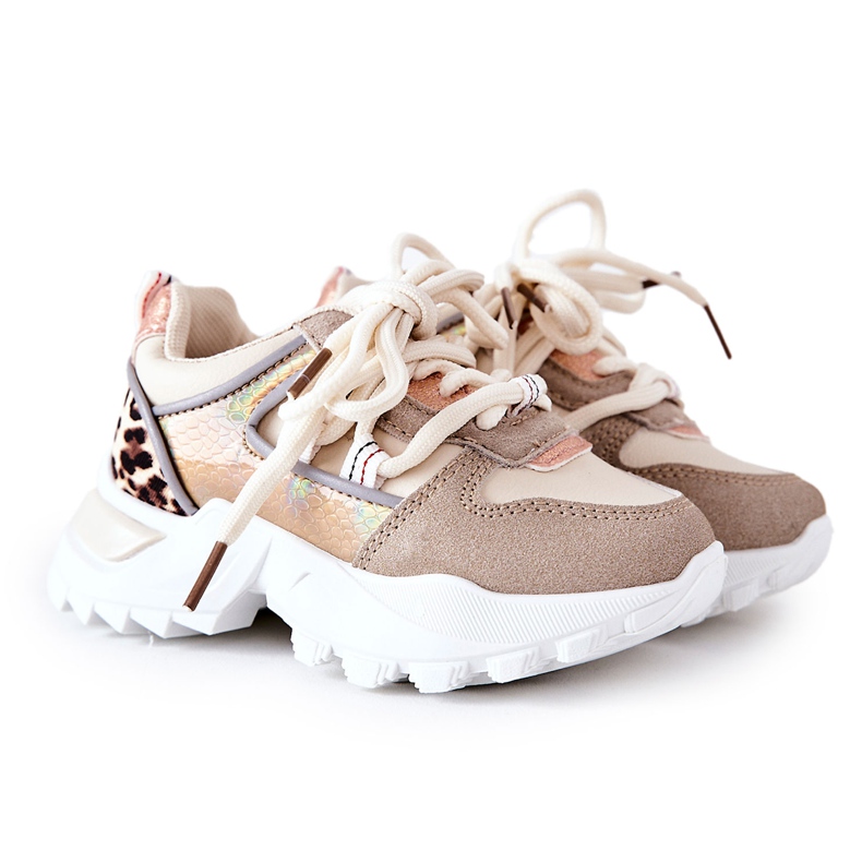 Zapatillas Deportivas Infantiles Deportivas Beige Rommie