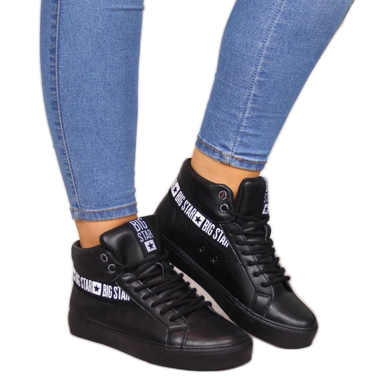 Zapatillas altas Big Star W EE274355 negro