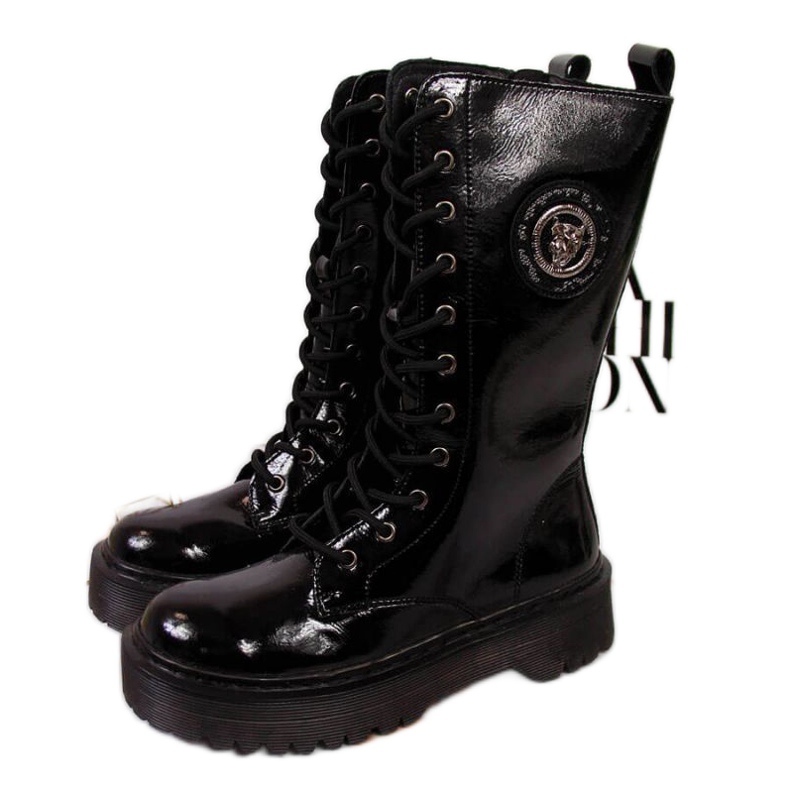 Botas altas de piel con aislamiento Filippo W PAW298 negro