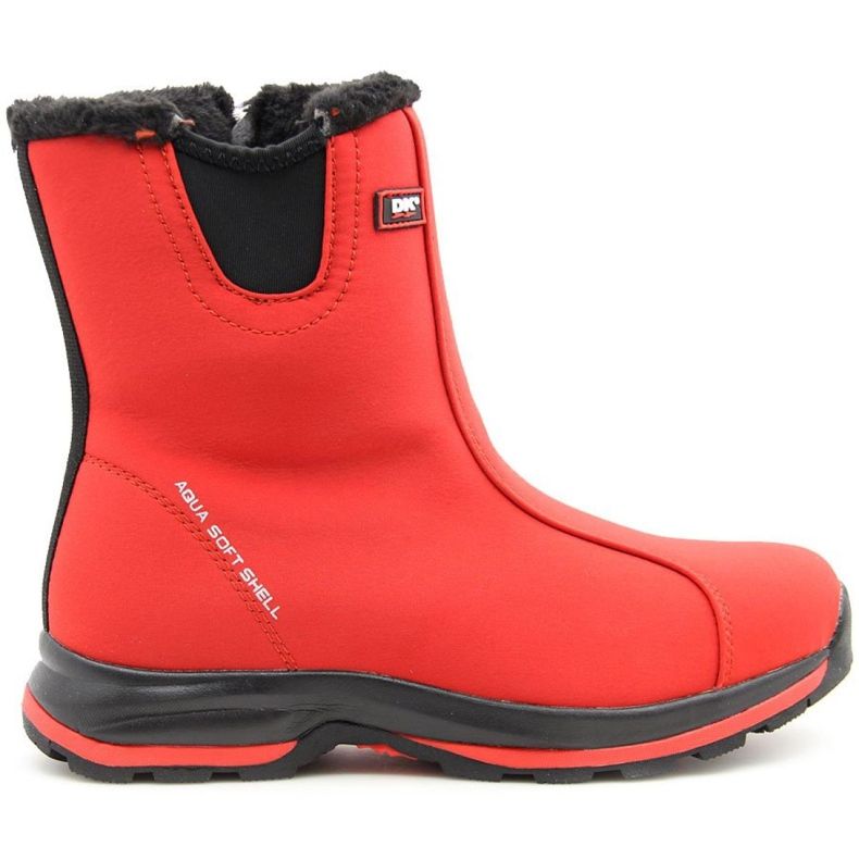 Botas de nieve impermeables con aislamiento rojo Dk W DK1C Botas de nieve impermeables con aislamiento rojo Dk W DK1C