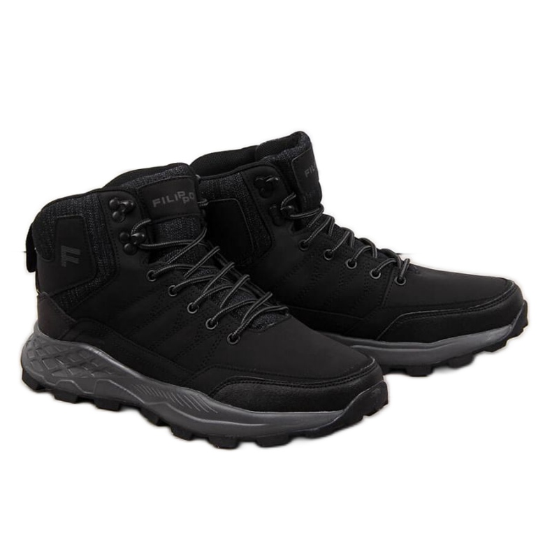 Botas de montaña negras Filippo M PAW295A negro
