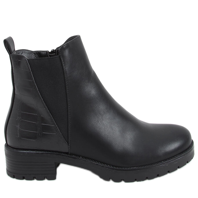 Botas Chelsea de mujer Ingrid Black negro