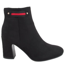 Botas de tacón Sunna Black negro