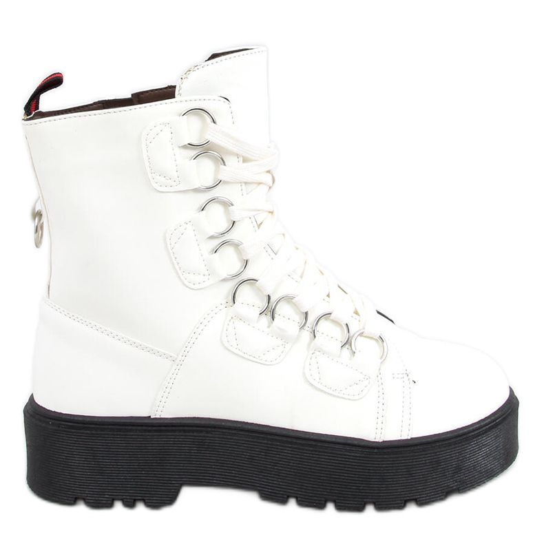 Botas con cordones Hean Blanco Botas con cordones Hean Blanco