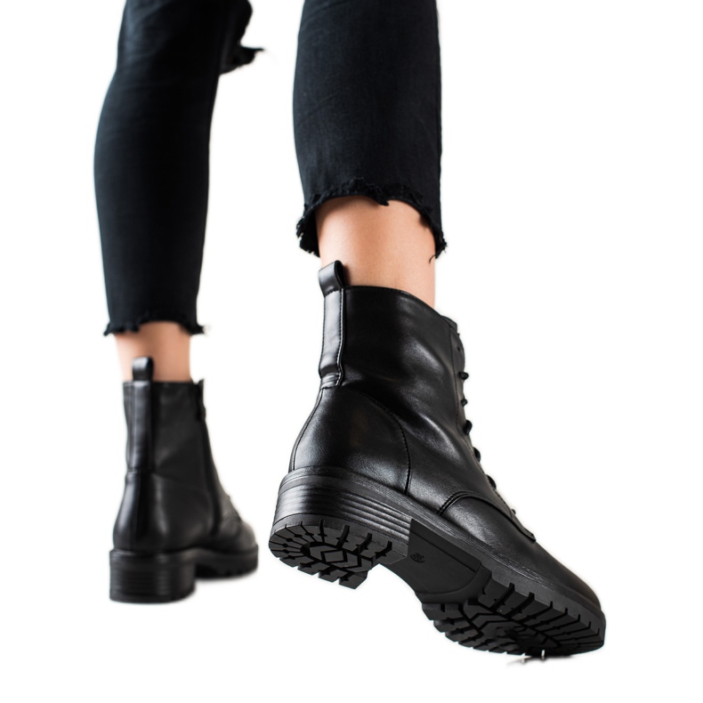 W. Potocki Botas con cordones y aislamiento Potocki negro W. Potocki Botas con cordones y aislamiento Potocki negro