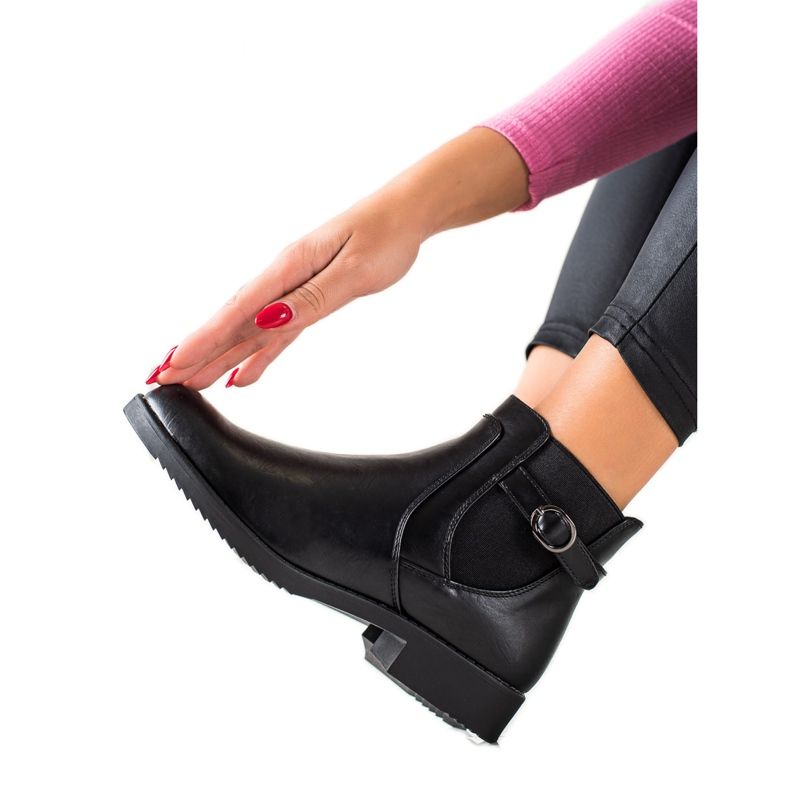 J. Star Botas cálidas clásicas negro