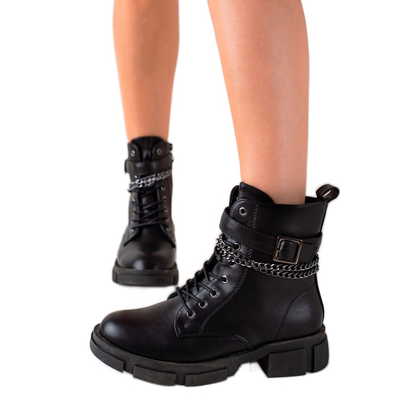 Goodin Bolsos de cadena clásicos negro Goodin Bolsos de cadena clásicos negro