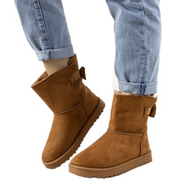 Cross Jeans Lomeli botas de invierno marrón para mujer