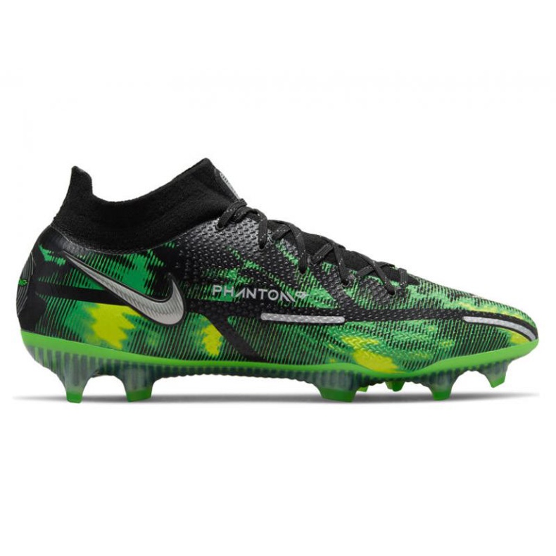 Zapatillas de fútbol Nike Phantom GT2 Elite Df Sw Fg M DM0731-003 multicolor verde