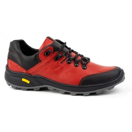 Olivier Zapatillas trekking hombre 515 rojo