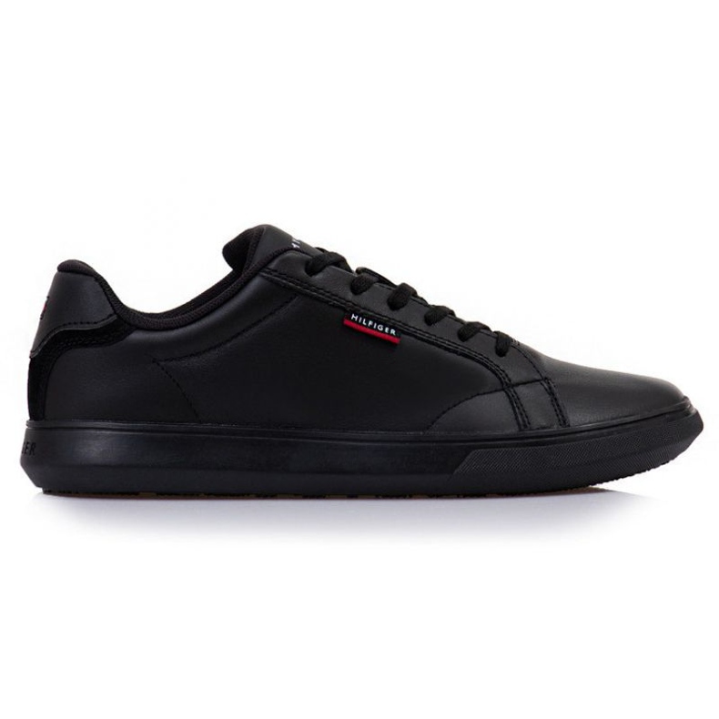Zapatos Tommy Hilfiger Essentials Leather Cupsole M FM0FM03750 Bds negro